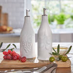 Image du produit pour 'Assaisonnez avec lgance : jolie bouteille en porcelaine pour vinaigre balsamique'
