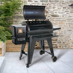 Image du produit pour 'Le barbecue lectrique multifonctionnel  pellets offre les possibilits de cuisson les plus diverses'