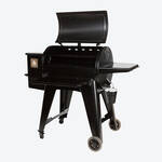 Image du produit pour 'Le barbecue lectrique multifonctionnel  pellets offre les possibilits de cuisson les plus diverses'