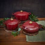 Image du produit pour 'Le Creuset : classique cocotte ovale en fonte �maill�e indestructible'