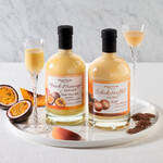 Image du produit pour 'Liqueur aux oeufs  la pche et au fruit de la passion, frache et riche, avec de la vritable vanille Bourbon'