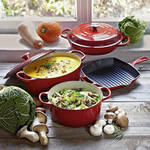 Image du produit pour 'Cocotte ovale Le Creuset avec couvercle, 31 cm'