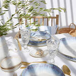 Image du produit pour 'Assiettes plates d�coratives en fa�ence, d'une manufacture portugaise'