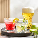 Image du produit pour 'Verre  long drink et verre  eau : aspect lgant  facettes, robuste et de grande qualit'