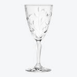 Image du produit pour 'Verres � eau - �l�gants, en cristal aux motifs de feuillages'