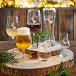 Image du produit pour 'Verres  bire blanche, motif cerf des Alpes - En cristal de 1re qualit'