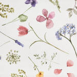 Image du produit pour 'Serviettes de table fleuries en coton - motif de fleurs des pr�s - lot de 2'