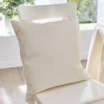 Image du produit pour 'Housse de coussin unie avec traitement anti-taches - 50/50 cm'