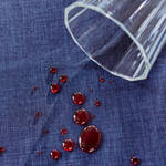 Image du produit pour 'Nappe unie  effet chin, antitaches'