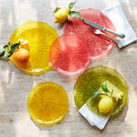Image du produit pour 'Assiettes en verre  l'aspect estival de fruits'
