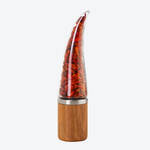 Image du produit pour 'Moulin  piment avec mcanisme de coupe en acier inoxydable – bois d'acacia'
