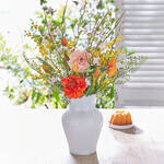 Image du produit pour 'Prachtvoller Strau� mit Tulpen und Ranunkeln'