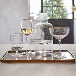 Image du produit pour 'lgantes coupes  cocktail/champagne vintage  fine bordure dore'