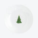 Image du produit pour 'Assiettes creuses au motif de sapin : la magie de Nol s'invite  table'