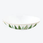 Image du produit pour 'Assiettes creuses au motif de sapin : la magie de Nol s'invite  table'
