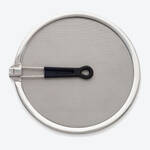 Image du produit pour 'Couvercle anti-projections pour po�le : la structure en acier inoxydable � mailles serr�es retient les particules de graisse les'