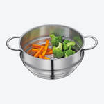 Image du produit pour 'Panier vapeur en inox – pour casseroles  16-20 cm'