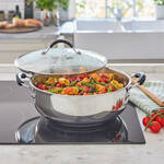 Image du produit pour 'Faitout en acier inoxydable compatible induction'