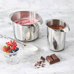 Image du produit pour 'Bol m�langeur en acier inoxydable - fond antid�rapant en silicone, 2 tailles'