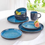 Image du produit pour 'Service de vaisselle en gr�s 16 pi�ces avec d�grad� de couleurs'