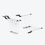 Image du produit pour 'Grille-pain en acier inoxydable pour des toasts, sandwiches et bagels parfaits'