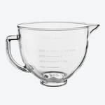 Image du produit pour 'Accessoire pour robot KitchenAid : bol gradu en verre avec couvercle en silicone'