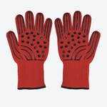 Anti-chaleur jusqu'à 500 °C : gants de protection élastiques avec profil antidérapant