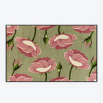 Image du produit pour 'Ce tapis de sol spcial cuisine au design exclusif de roses protge sols et articulations'