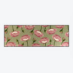 Image du produit pour 'Ce tapis de sol spcial cuisine au design exclusif de roses protge sols et articulations'