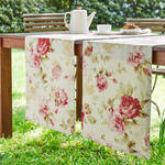 Image du produit pour 'Chemin de table: Linge de table anglais au motif de roses'