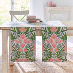 Image du produit pour 'Chemin de table : linge de table fleuri sudois en coton biologique de haute qualit'