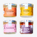 Image du produit pour 'Coffret de 4 crmes franaises de poisson – 4 x 90 g'