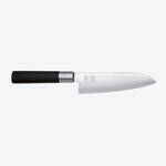 Couteau  Santoku Kai Wasabi Black - Couteaux d'élite de la noble forge du Japon