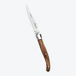 Image du produit pour 'Couteau  steak Laguiole avec manche en prcieux bois d'olivier'