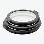 Image du produit pour 'Couvercles universels pratiques pour casseroles et saladiers'