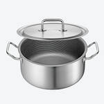Image du produit pour 'Faitout en inox  structure nid d'abeille – 4,7 L'