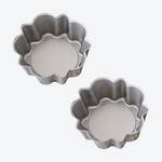 Image du produit pour 'Moules � tartelettes ronds � fond amovible : d�moulez facilement les p�tes les plus fragiles'