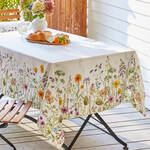 Image du produit pour 'Nappe � Fleurs de printemps � - bienvenue � la nouvelle saison'