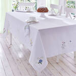 Image du produit pour 'Nappe Papillon : dlicatement et minutieusement brode, au charme printanier'