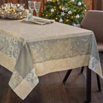 Image du produit pour 'Nappe - linge de table jacquard aux motifs de Nol, linge de table hiver, Avent, Nol mix & match coordonn'