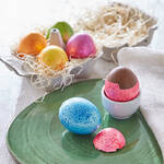 Image du produit pour '&OElig;ufs de P�ques pralin�s dans une v�ritable coquille d'&oelig;uf aux �clats printaniers, 4 pi�ces'