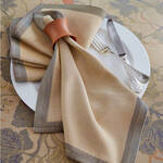 Image du produit pour 'Serviettes: Linge de table citrouille charmant aux couleurs chaudes automnales'