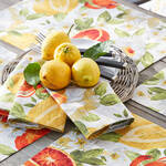 Image du produit pour 'Serviettes : le lin apporte soleil, gaiet et fracheur sur votre table'
