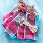 Image du produit pour 'Serviettes : linge de table tiss jacquard haut en couleurs'