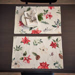 Image du produit pour 'Set de table matelass hivernal avec impression numrique de haute qualit'