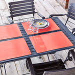 Image du produit pour 'Sets de table pour le jardin et la terrasse, dperlants et anti-taches'