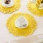 Image du produit pour 'Sets de table ronds : les sets de table en feutre colors protgent les surfaces fragiles'