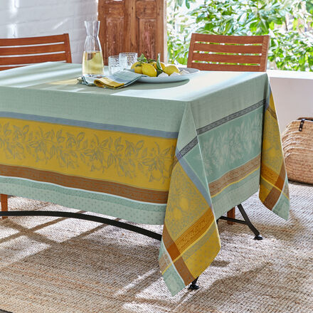 Image du produit pour ' Nappe provenale dperlante, issue d'un tissage traditionnel franais'