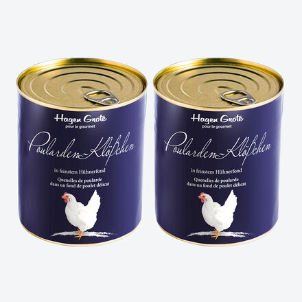 Image du produit pour ' Produit fin : quenelles de poularde dans un fond de volaille dlicatement pic'