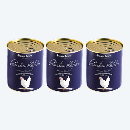 Image du produit pour ' Produit fin : quenelles de poularde dans un fond de volaille dlicatement pic'